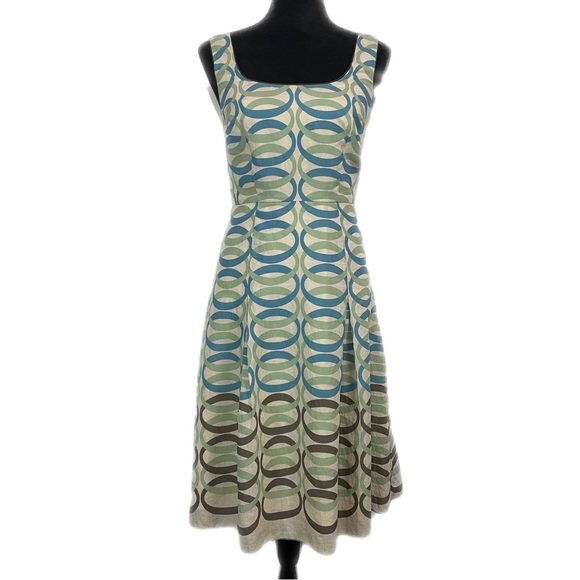 ❣️HP❣️ EUC- Lyndia Procanik Arc of Circle Fit-Flare Dress - Picture 2 of 7